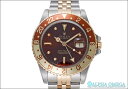 ロレックスGMTマスター　Ref.16753　ブラウンフジツボ(ニップル)ダイアル　1985年(ROLEX GMT MASTER Ref.16753 BROWN NIPPUR DIAL Ca.1985)