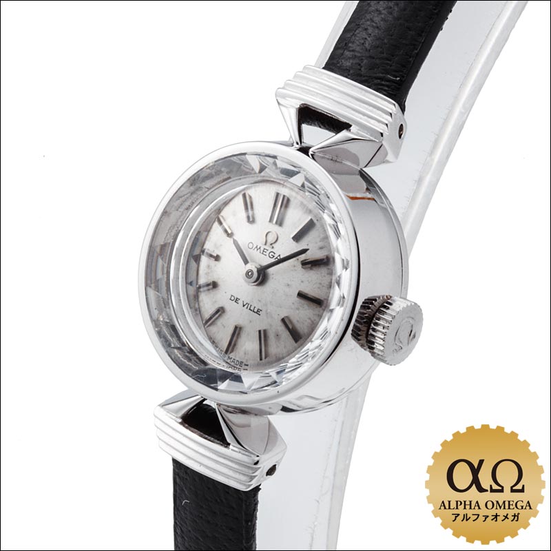 オメガ デ ビル カットガラス Ref.511.5175 ステンレススチール シルバーダイアル 1968年