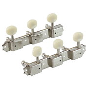 KLUSON3perplate/PB/Nickel/Eyeletギターペグ