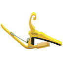 Kyser KG6Y QUICK-CHANGE CAPO YELLOW BLAZE アコギ用カポタスト