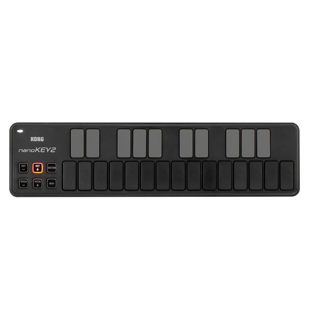 KORG nanoKEY2-BK USB-MIDIコントローラー...:chuya-online:10142876