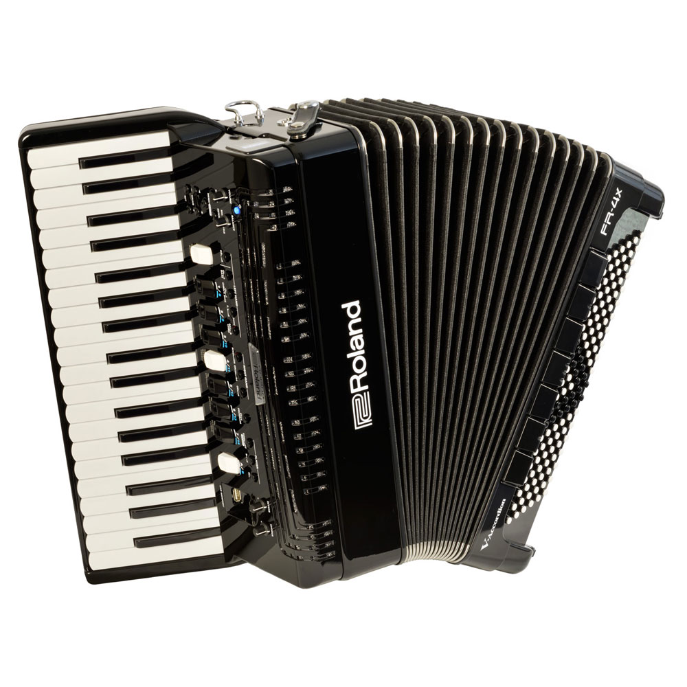 Roland FR-4X BK V-Accordion ブラック デジタルアコーディオン ピアノ鍵盤...:chuya-online:10150091