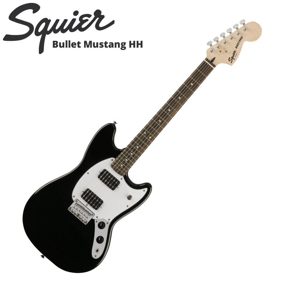 Squier Bullet Mustang HH BLK エレキギター...:chuya-online:10150680