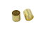 ALLPARTS Electronics 4001 Pack of 5 Brass Pot Sleeves ソリッドシャフト変換