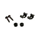 ALLPARTS HARDWARE 6578 Black String Guides 波型ストリングガイド