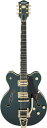 GRETSCH G6609TG Players Edition Broadkaster Center Block Double-Cut Cadillac Green Metallic エレキギター