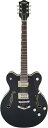 GRETSCH G6609 Players Edition Broadkaster Center Block Double-Cut Black エレキギター