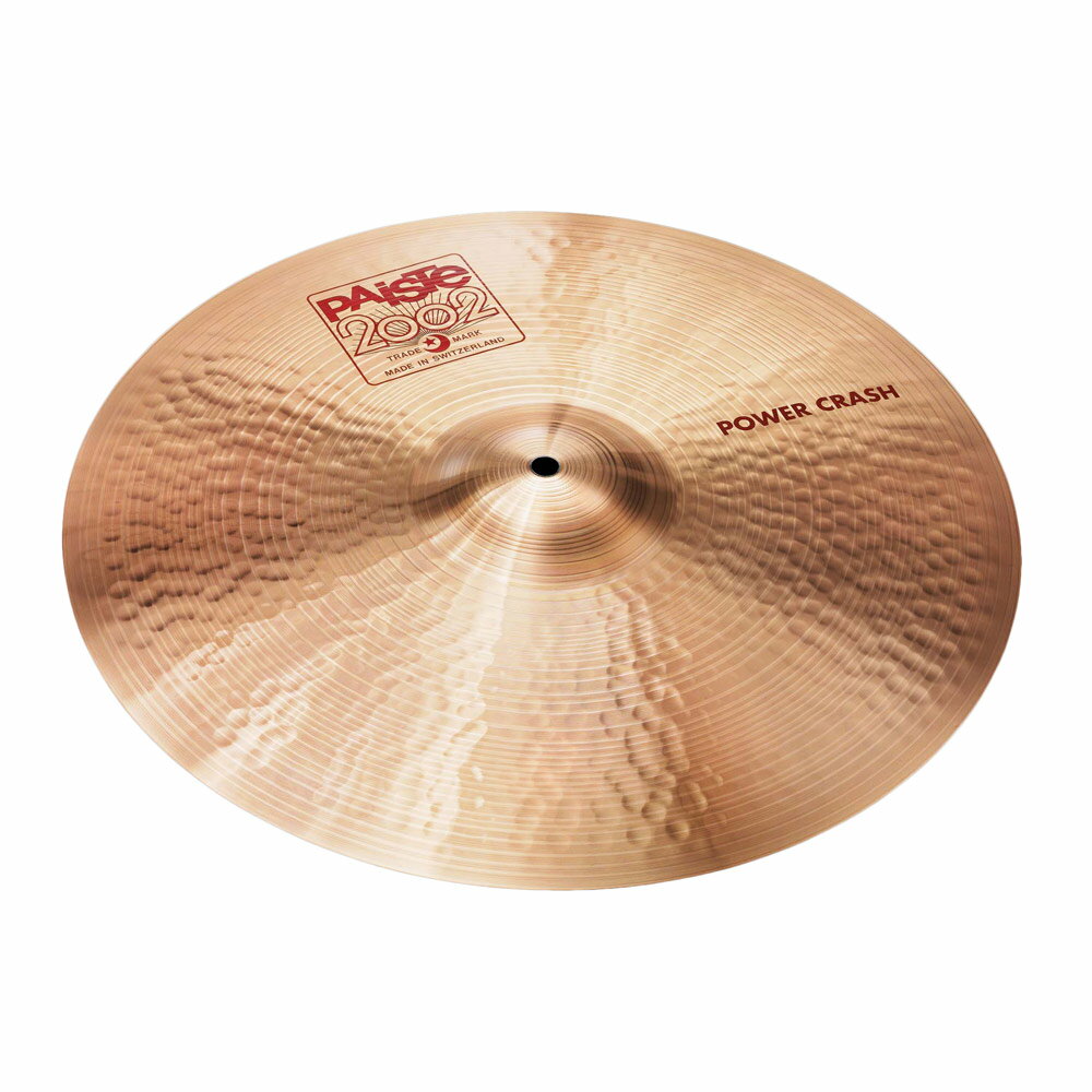 PAISTE 2002 Power Crash 16” クラッシュシンバル...:chuya-online:10014641