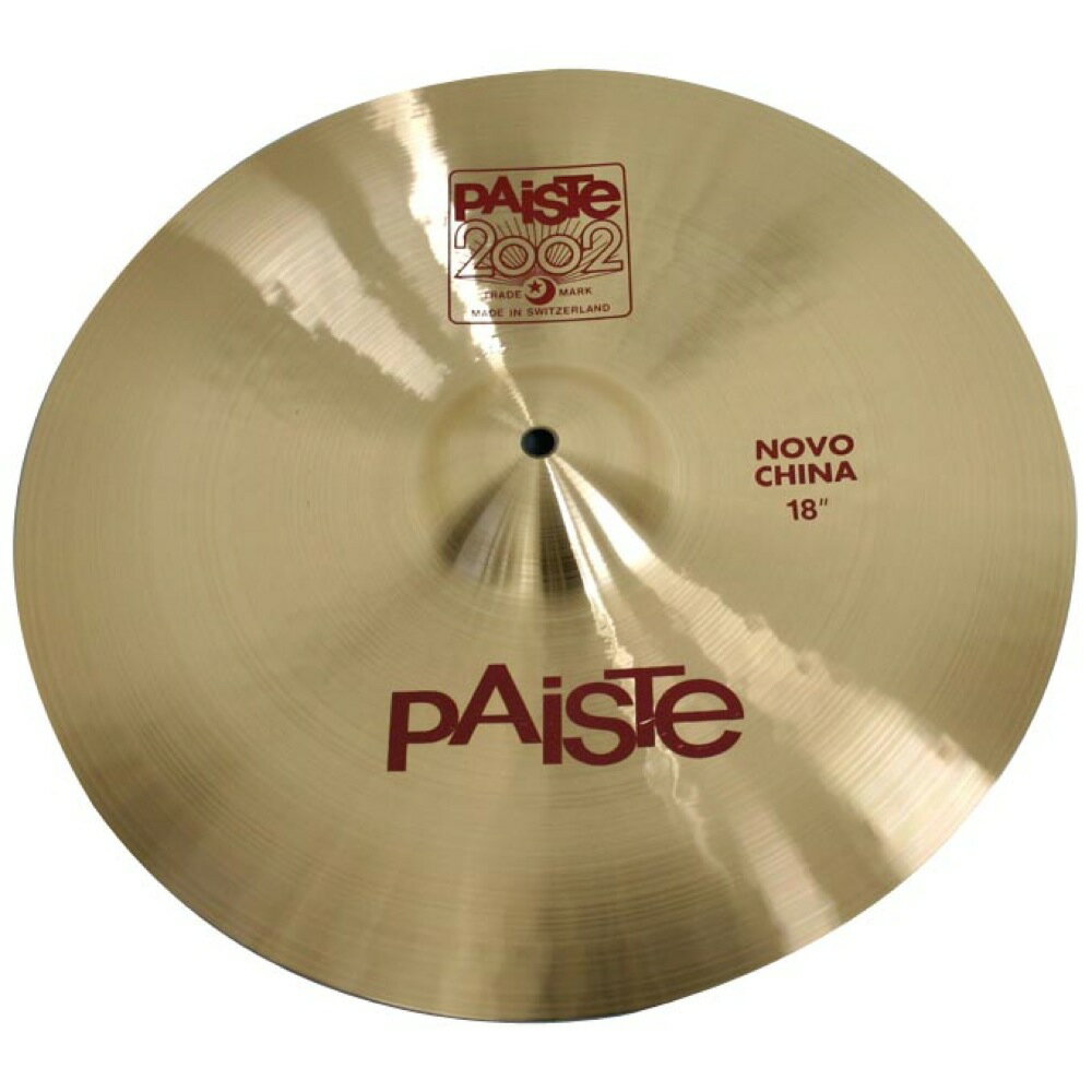 PAISTE 2002 Novo China 18” チャイナシンバル...:chuya-online:10014778