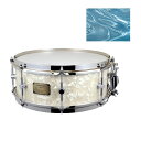 CANOPUS NV50M1S-1465 14"x6.5" Aqua Satin PCカバリング スネアドラム