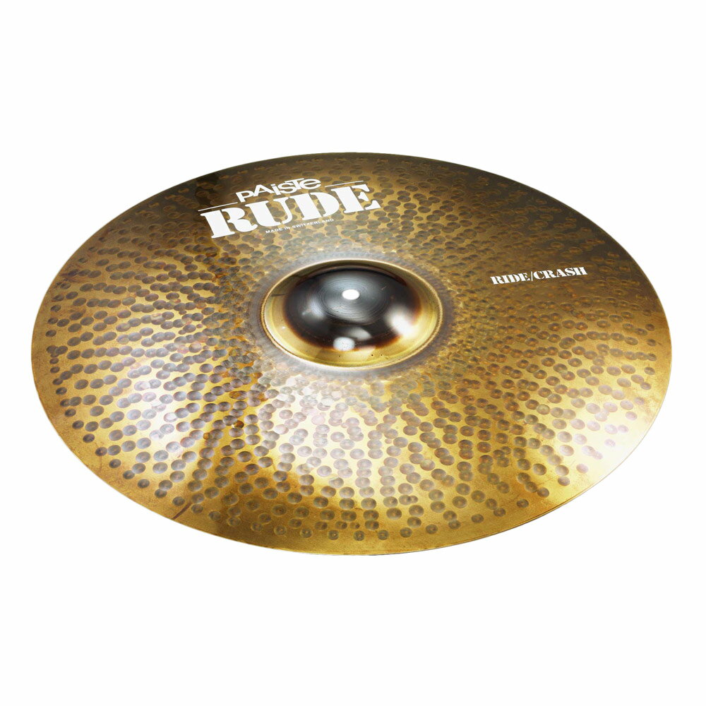 PAISTE RUDE Ride Crash 20” ライドシンバル...:chuya-online:10015285