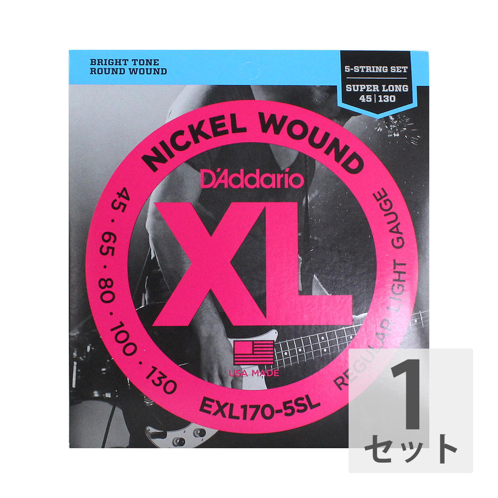 D'Addario EXL170-5SL 5弦エレキベース弦...:chuya-online:10047963