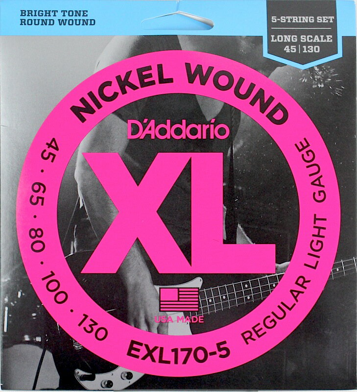 D'Addario EXL170-5 5弦ベース弦...:chuya-online:10025281