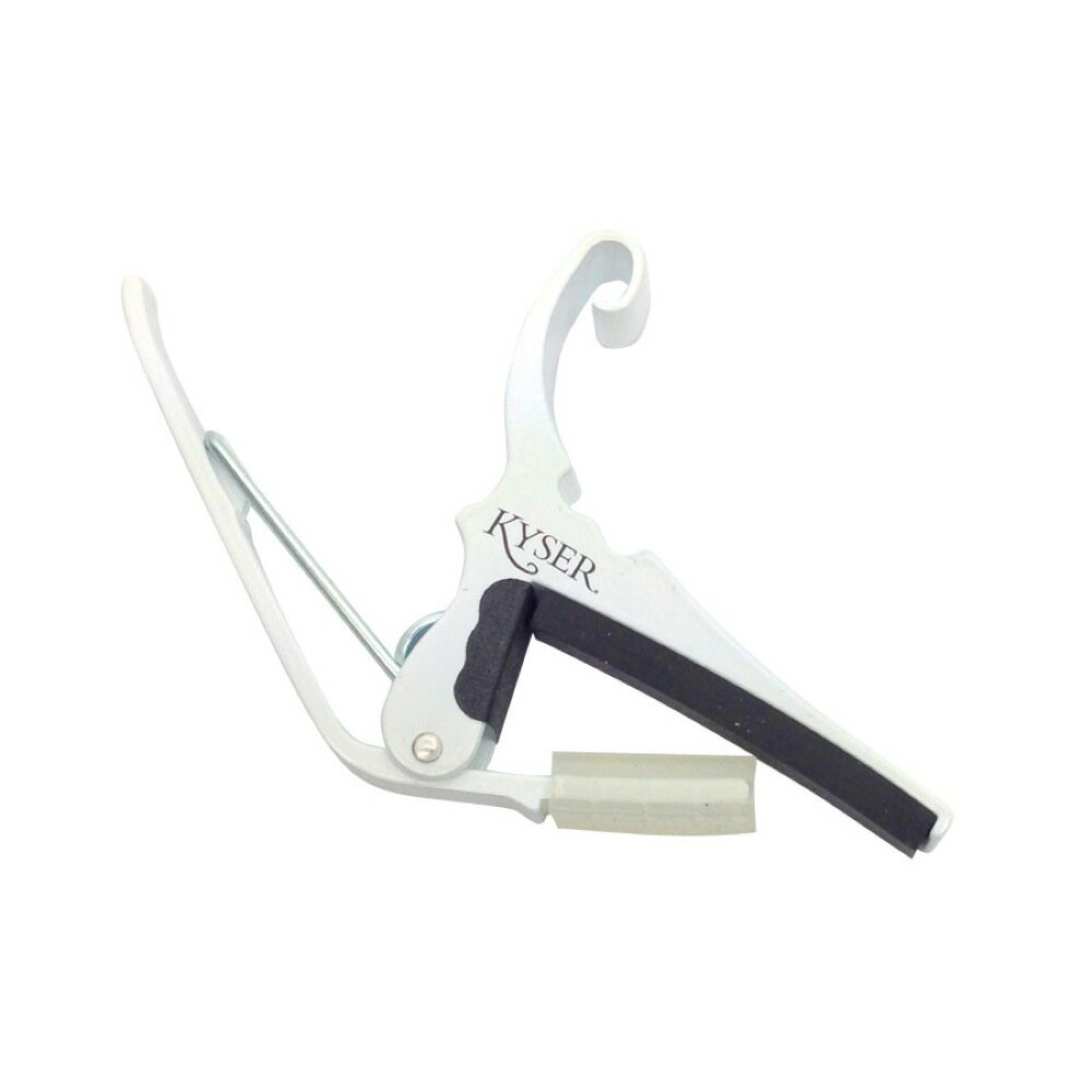 Kyser KG6W QUICK-CHANGE CAPO White アコギ用カポタスト...:chuya-online:10025453