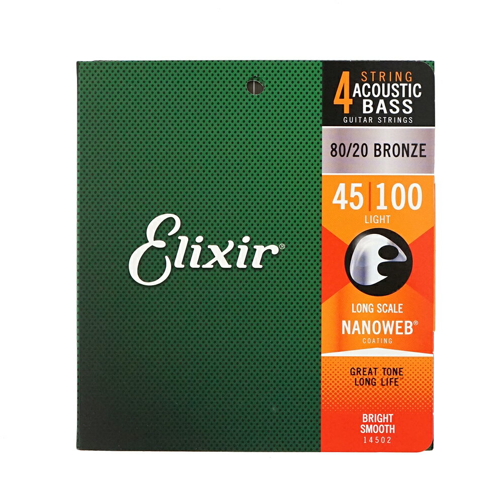 ELIXIR 14502/NANOWEB/Acoustic Bass/Light アコースティックベ...:chuya-online:10030073