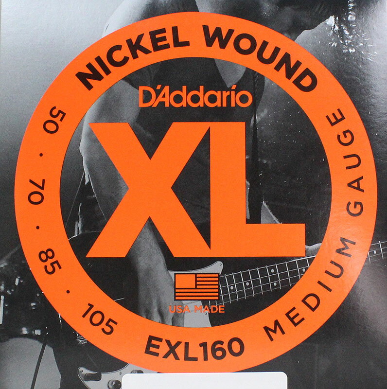 D'Addario EXL160 Medium エレキベース弦...:chuya-online:10016700