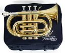 Kaerntner KTR-33P GD ポケットトランペット ゴールド 小物付き入門セット