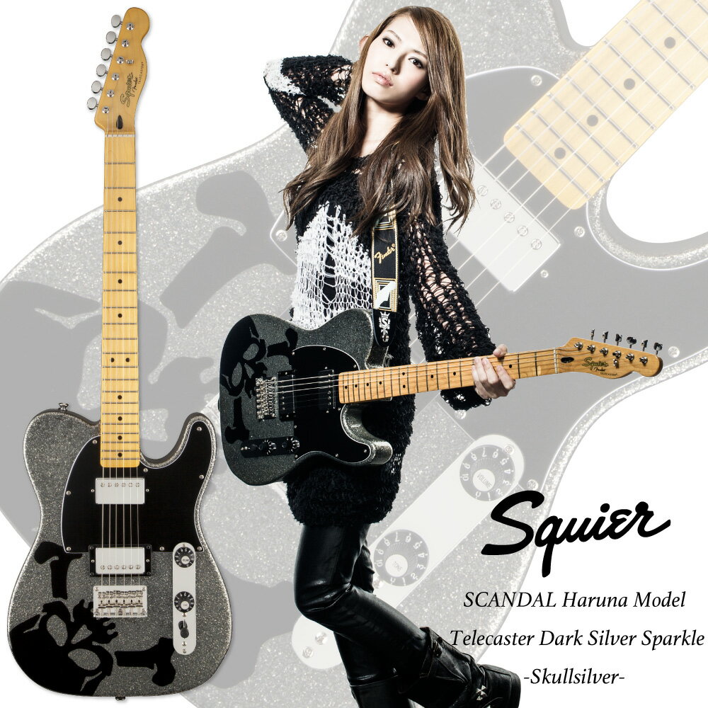 Squier Scandal Haruna Telecaster Dark Silver …...:chuya-online:10150829