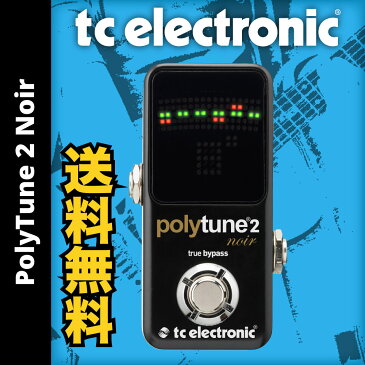 tc electronic polytune 2 Noir ポリフォニックチューナー