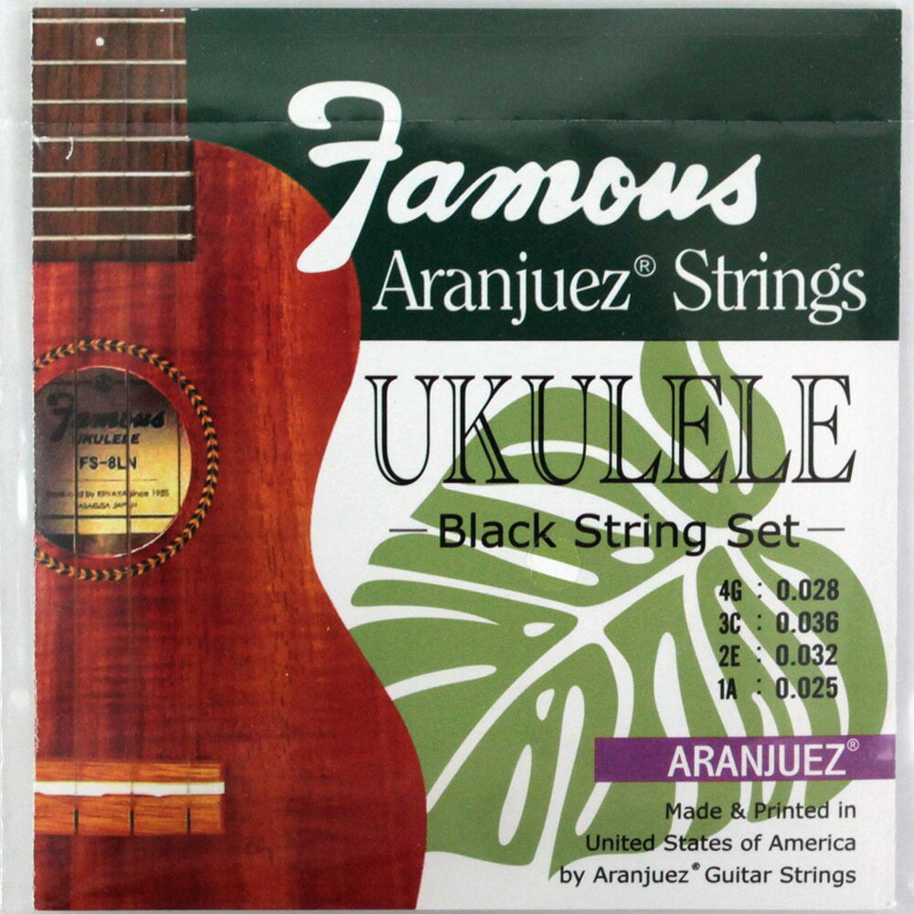 Famous ARANJUEZ弦/BK ウクレレ用弦...:chuya-online:10005860
