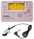 YAMAHA TDM-75PP メトロノーム機能付きチューナー YAMAHA TM-20WHBK チューナー専用マイクロフォン付きセット