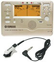 YAMAHA TDM-75 メトロノーム機能付きチューナー YAMAHA TM-20WHBK チューナー専用マイクロフォン付きセット