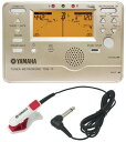 YAMAHA TDM-75 メトロノーム機能付きチューナー YAMAHA TM-20WHRD チューナー専用マイクロフォン付きセット