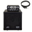 PEAVEY 6505 Piranha ギターアンプヘッド 専用キャビネット Hosa スピーカーケーブル1.5m付き 3点セット 【国内正規品】
