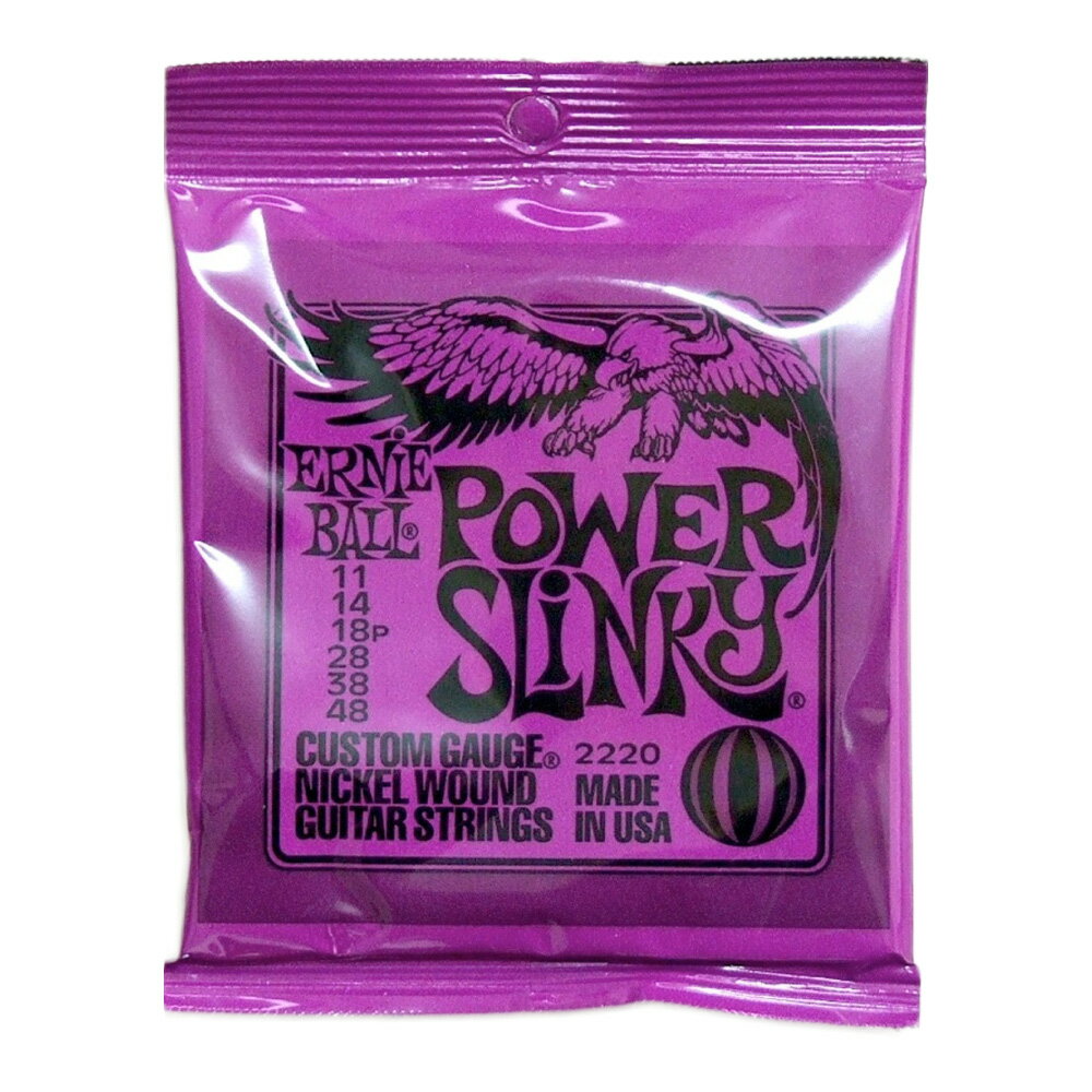 ERNIE BALL 2220/Power Slinky×3SET エレキギター弦...:chuya-online:10049034