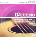 D'Addario EJ38H Phosphor Bronze High Strung/Nashville Tuning アコースティックギ