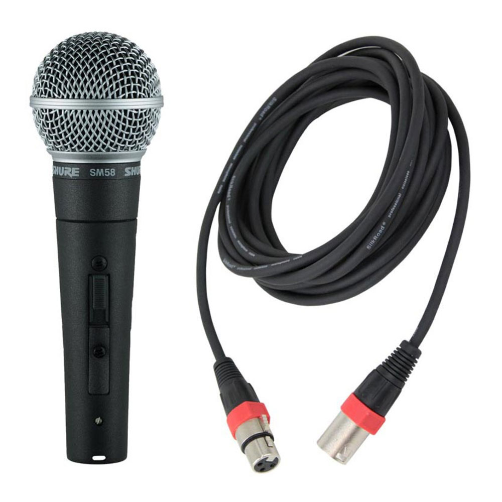 【定番マイク！ SHURE SM58SE 5Mマイクケーブル付きセット】ダイナミックマイク…...:chuya-online:10146852