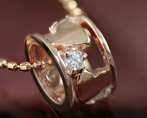 4С ͥå쥹ɽѤϡȡߥ˽Ȥ᤯4С 0.06ct ͥå쥹󥰷ϡȥ󥯡K18PG̵ۡڳڥ_ۡڳڥ_Τۡڳڥ_åϡ