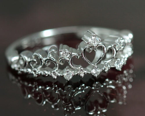 4 󥰡۽롪ǥ꤭4С 0.07ct  ƥ K18WG713б̵ۡۡڳڥ_ۡڳڥ_Τۡڳڥ_åϡۡsmtb-kۡw4ۡڱ_