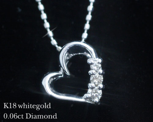 4С ͥå쥹ۥ磻ȥɡˤۤƻͥå쥹4Сȥϡȡ0.06ct ͥå쥹K18WG̵ۡڳڥ_ۡڳڥ_Τۡڳڥ_åϡ