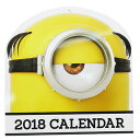 怪盗グルーのミニオン大脱走 Calendar2018 壁掛け カレンダー 2018年 ミニオンズ インロック 平成30年暦 ユニバーサル映画 キャラクターグッズ通販 【あす楽】シネマコレクション【全品ポイント5倍】 8/25朝10時まで【全品ポイント5倍】【ママ割 5倍】9/25朝10時まで