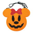 ミニーマウス ハロウィン雑貨 フェルトポシェットバッグ ディ...