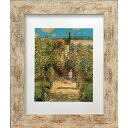 クロード モネ 名画 Claude Monet The Monet’s garden at Vetheuil 美工社 ZFA-61759 ギフト 額付きインテリア通販 取寄品 シネマコレクション