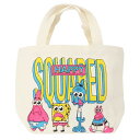 スポンジボブ ランチバッグ マチ付き トートバッグ びっくり SPONGE BOB スモールプラネット お弁当かばん キャラクター グッズ シネマコレクション