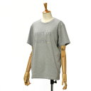 CUISSE DE GRENOUILLE【キュイス ドゥ グルヌイユ】プリントカットソー CALISSON 02 LIGHT GREY CHINE コットン ライトグレー
