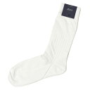 CORGIソックス靴下 80-45-4011 plain rib sock cotton nylon WHITE(コットンナイロン薄手 ホワイト)