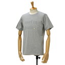 CUISSE DE GRENOUILLE【キュイス ドゥ グルヌイユ】プリントカットソー CALISSON 02 LIGHT GREY CHINE コットン ライトグレー