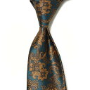 STEFANO RICCI【ステファノリッチ】25012-007 ネクタイ シルク ペイズリー グリーン STEFANO RICCI【ステファノリッチ】25012-007 ネクタイ シルク ペイズリー グリーン