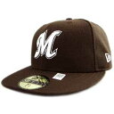 【マリーンズファンならマストアイテム!!】 New Era Cap NPB WHITE LOGO Chiba Lotte Marines Brown/White & Mahogany Frame ニューエラ キャップ NPB ホワイトロゴ 千葉(チバ)ロッテマリーンズ ブラウン/ホワイト&マホガニーフレーム【あす楽対応_中国】【あす楽対応_四国】