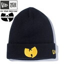 ニューエラ ニットキャップ ベーシックカフニット ウータンクラン ウータンロゴ ブラック マニラ マニラ New Era Knit Cap Basic Cuff Knit Wu-Tang Clan Wu-Tang Logo Black Manila【あす楽対応_近畿】【あす楽対応_中国】【あす楽対応_四国】【あす楽対応_九州】