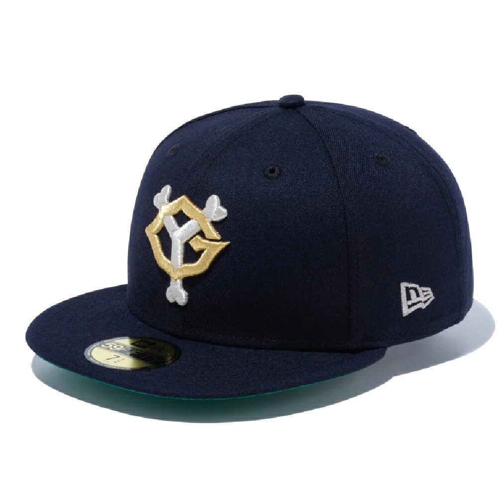 ニューエラ 59FIFTY NPBクラシック <strong>読売ジャイアンツ</strong> ネイビー メタリックシルバー 1個 New Era 5950 NPB YOMGIACL NVY SIL GLD 23J YOMIURI GIANTS