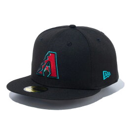 ニューエラ 59FIFTY MLBオンフィールド <strong>アリゾナ</strong>・<strong>ダイヤモンド</strong><strong>バックス</strong> オルタネイト ブラック 1個 New Era ACPERF ARIDIA ALT 2023 23J