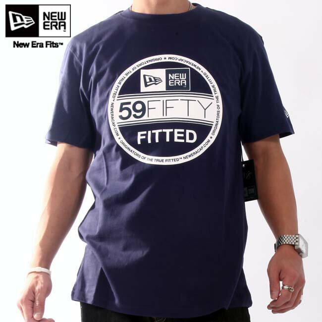 ニューエラ S/S Tシャツ インスピ ベーシック バイザー ティー ライトネイビー/ホワイトNew Era SS TEE INSP Basic Visor Tee Light navy/White