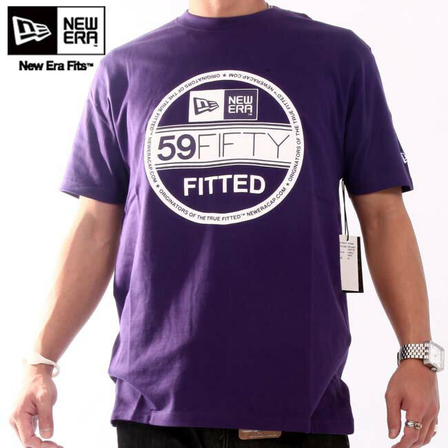 ニューエラ S/S Tシャツ インスピ ベーシック バイザー ティー パープル/ホワイトNew Era SS TEE INSP Basic Visor Tee Light Purple/White
