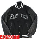 【ニューエラ/メンズ/NEW ERA/ジュニア/帽子/キャップ】 MELTONLEATHER NEARCH STADIUM JKT