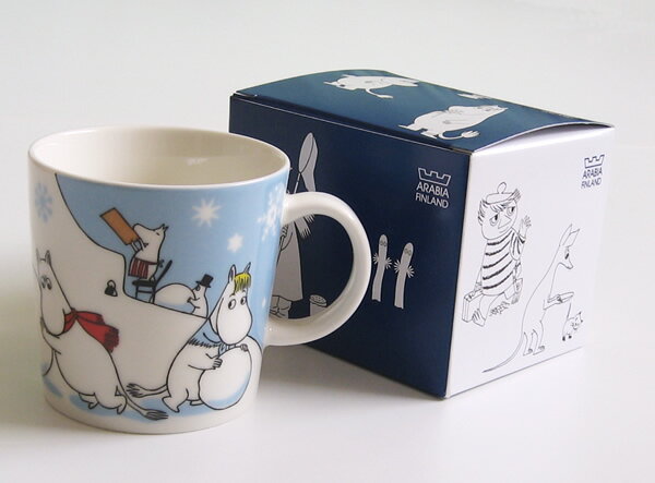 アラビアフィンランド ARABIA FINLAND ムーミン マグカップ　ウインターマグ2011 ウィンターゲームス　/Moomin/数量限定品